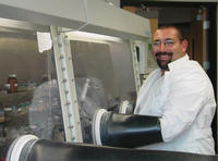 Vincent Lavallo, first author of the research paper.  