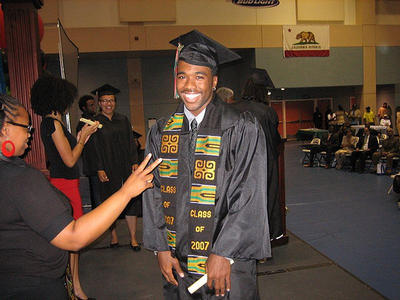 black graduation